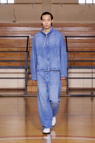 The Saul Nash SS 2027 'STANCE' menswear collection. Look 8.