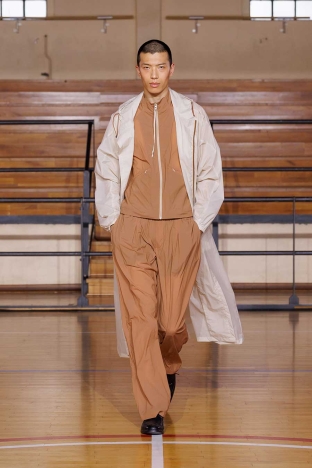 The Saul Nash SS 2027 'STANCE' menswear collection. Look 9.