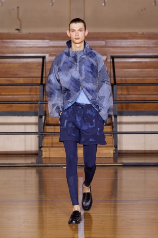 The Saul Nash SS 2027 'STANCE' menswear collection. Look 18.