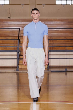 The Saul Nash SS 2027 'STANCE' menswear collection. Look 21.