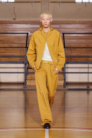The Saul Nash SS 2027 'STANCE' menswear collection. Look 23.