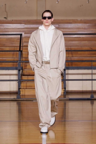 The Saul Nash SS 2027 'STANCE' menswear collection. Look 24.