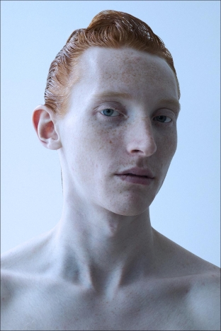 Model Walter Cook from Crawford Models. Photographed for Ponyboy by Alexander Thompson in New York City. Look 1 - 2.