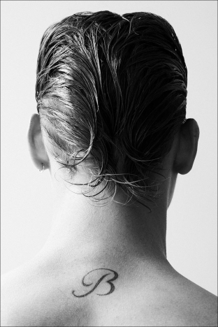 Model Luke Bowen from Muse Model Management, photographed by Alexander Thompson for Ponyboy. Look 1 - 2.